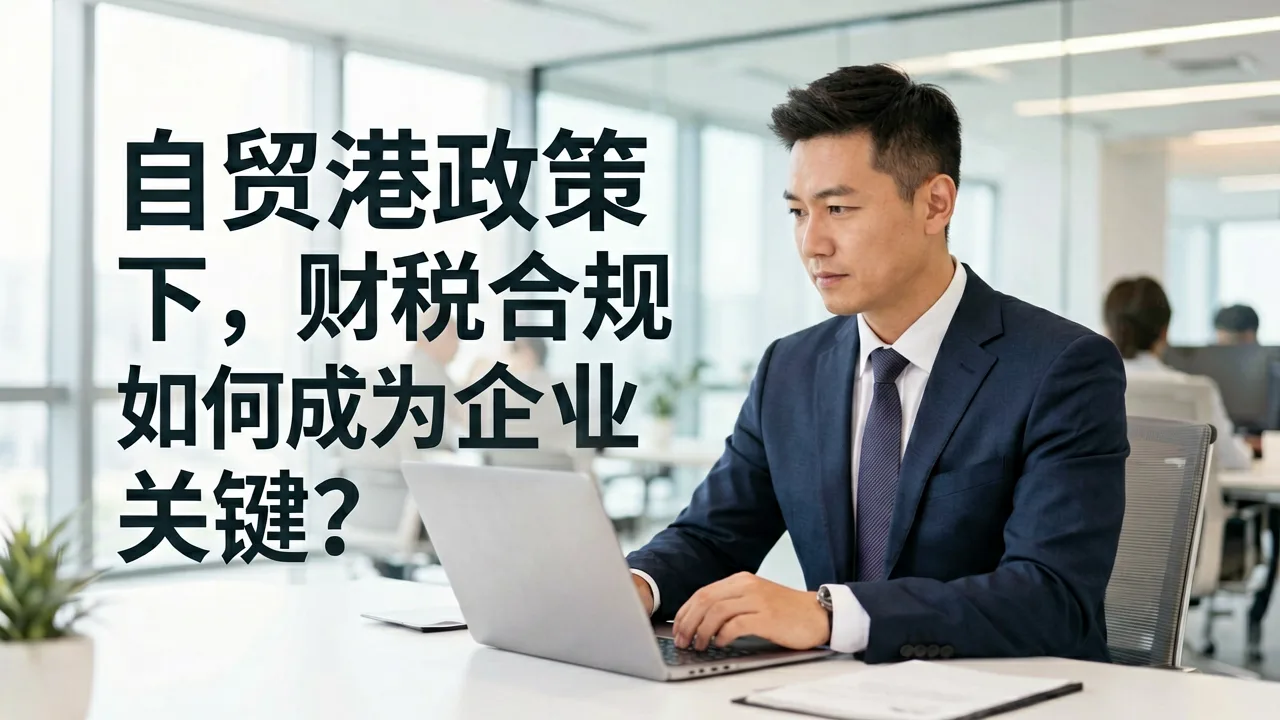 自贸港政策红利下，财税合规如何成为企业降本关键